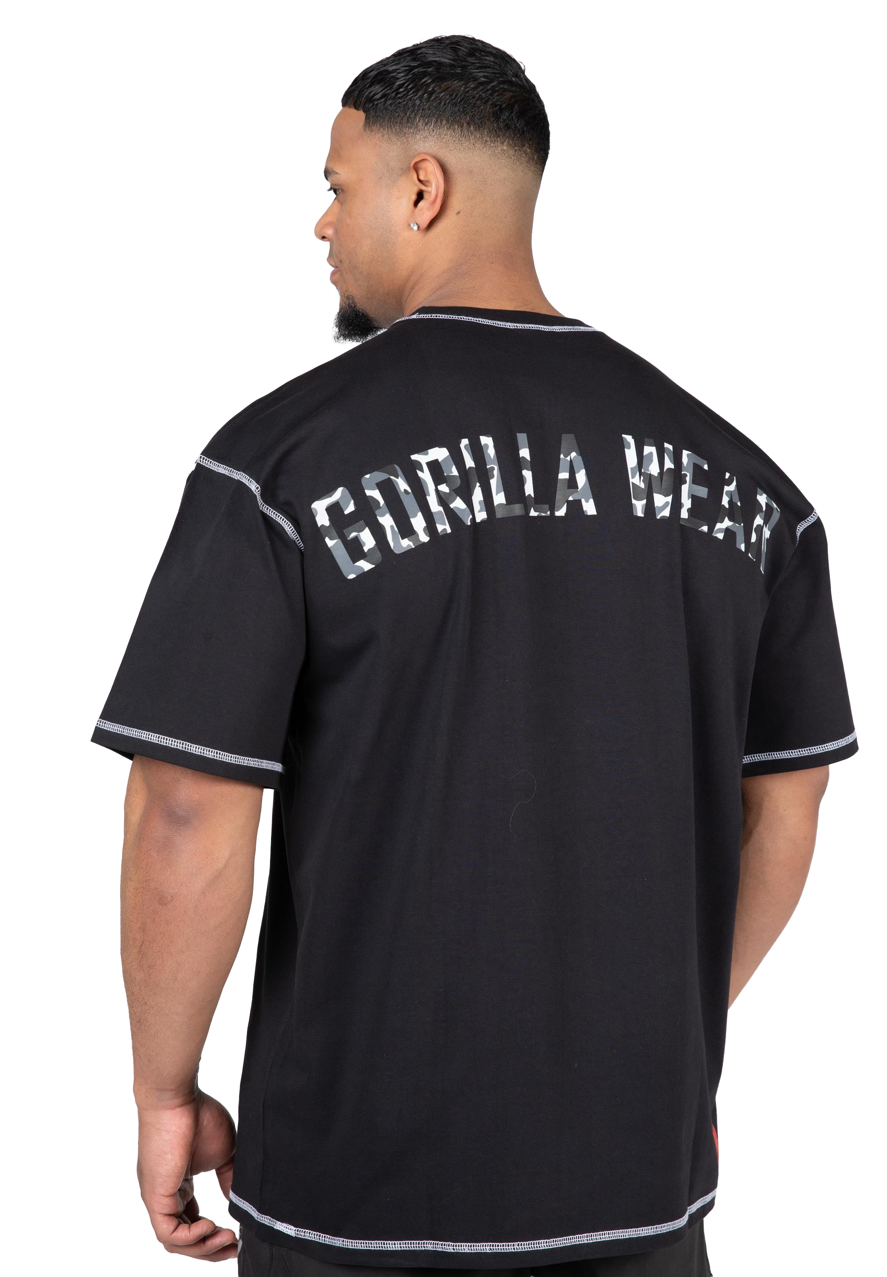 Saginaw Oversized T-Shirt - Black