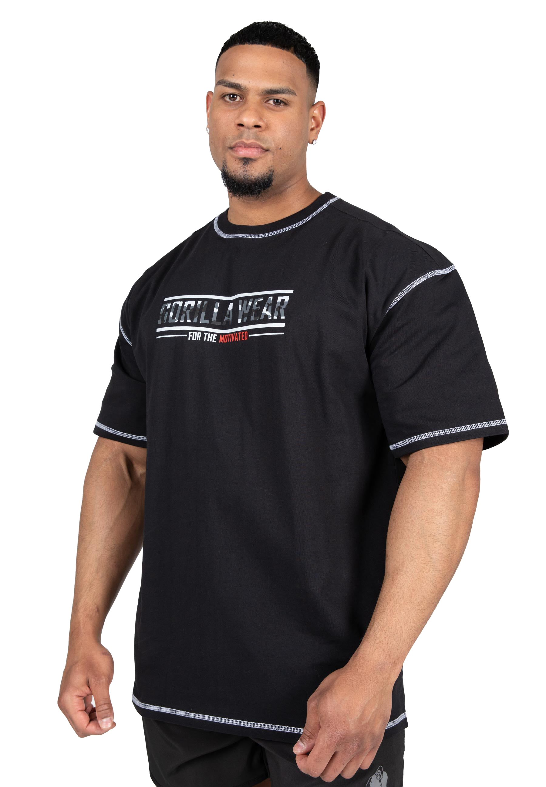 Saginaw Oversized T-Shirt - Black