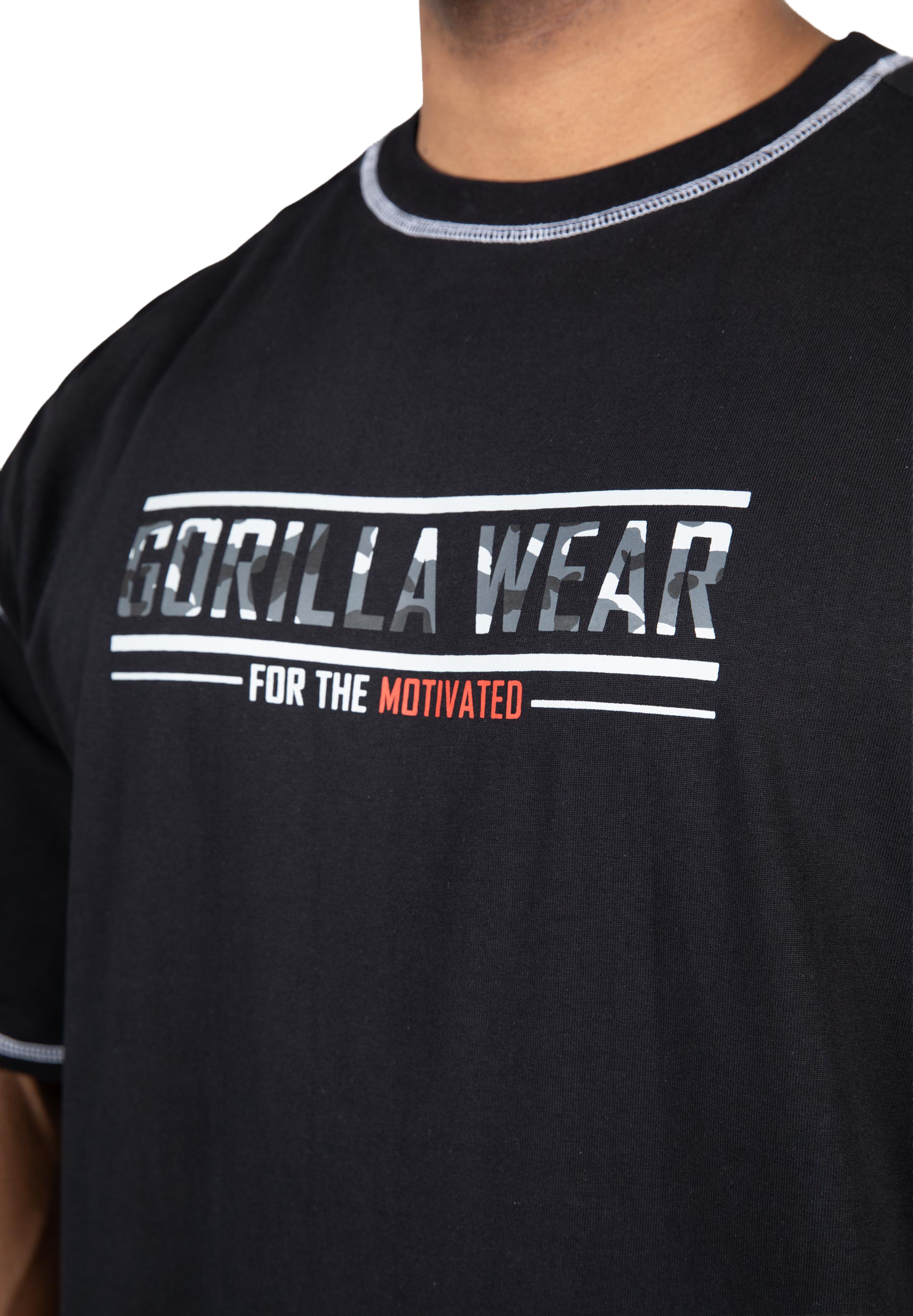 Saginaw Oversized T-Shirt - Black