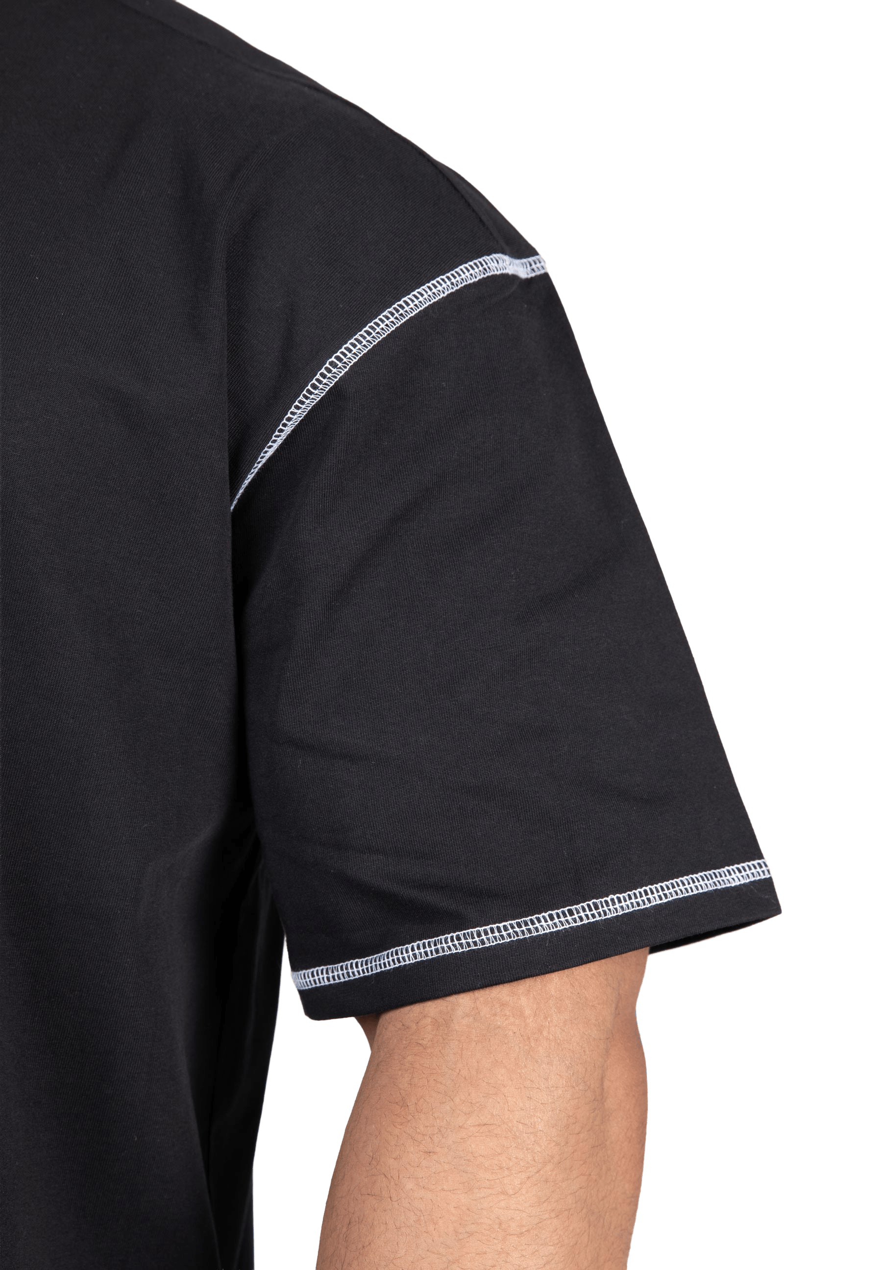 Saginaw Oversized T-Shirt - Black