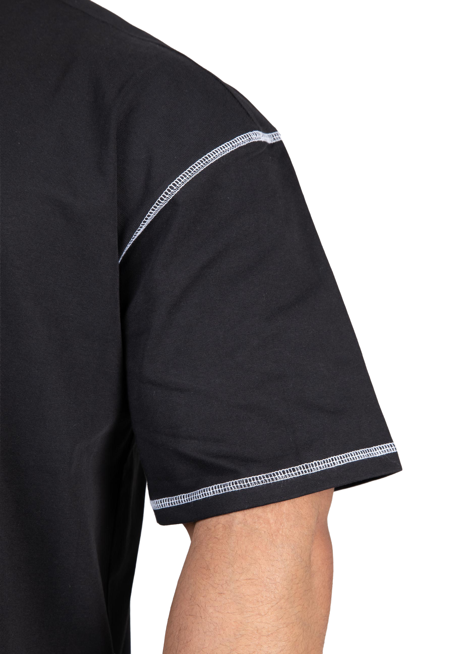 Saginaw Oversized T-Shirt - Black