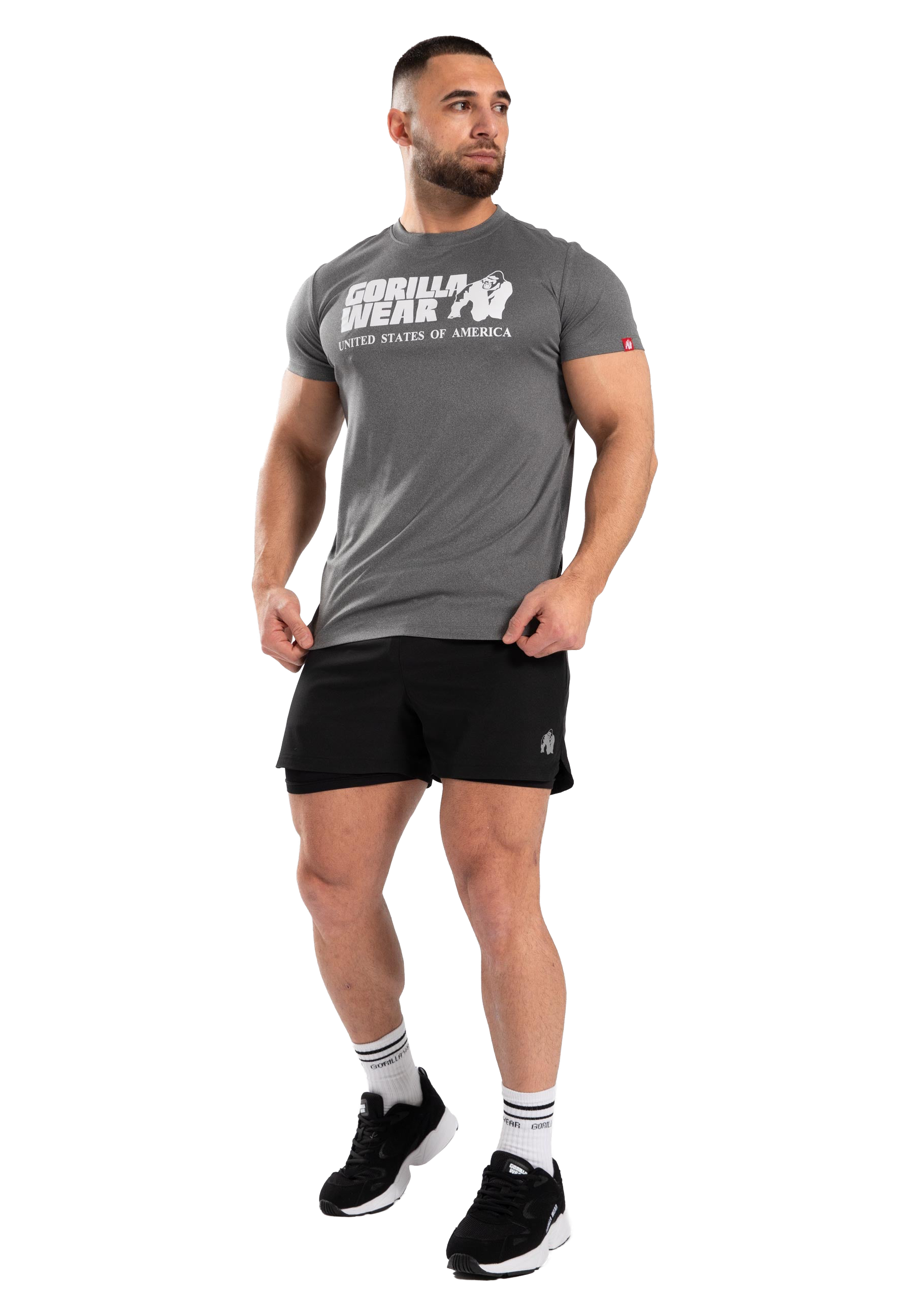 Classic Training T-Shirt - Gray Melange