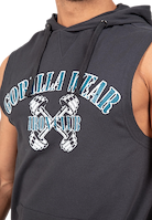 Chico Sleeveless Hooded T-Shirt- Washed Gray