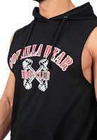 Chico Sleeveless Hooded T-Shirt - Black