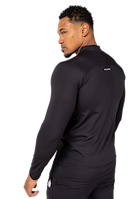 Hamilton Hybrid Long Sleeve - Black - Slim Fit