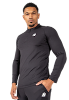 Hamilton Hybrid Long Sleeve - Black - Slim Fit