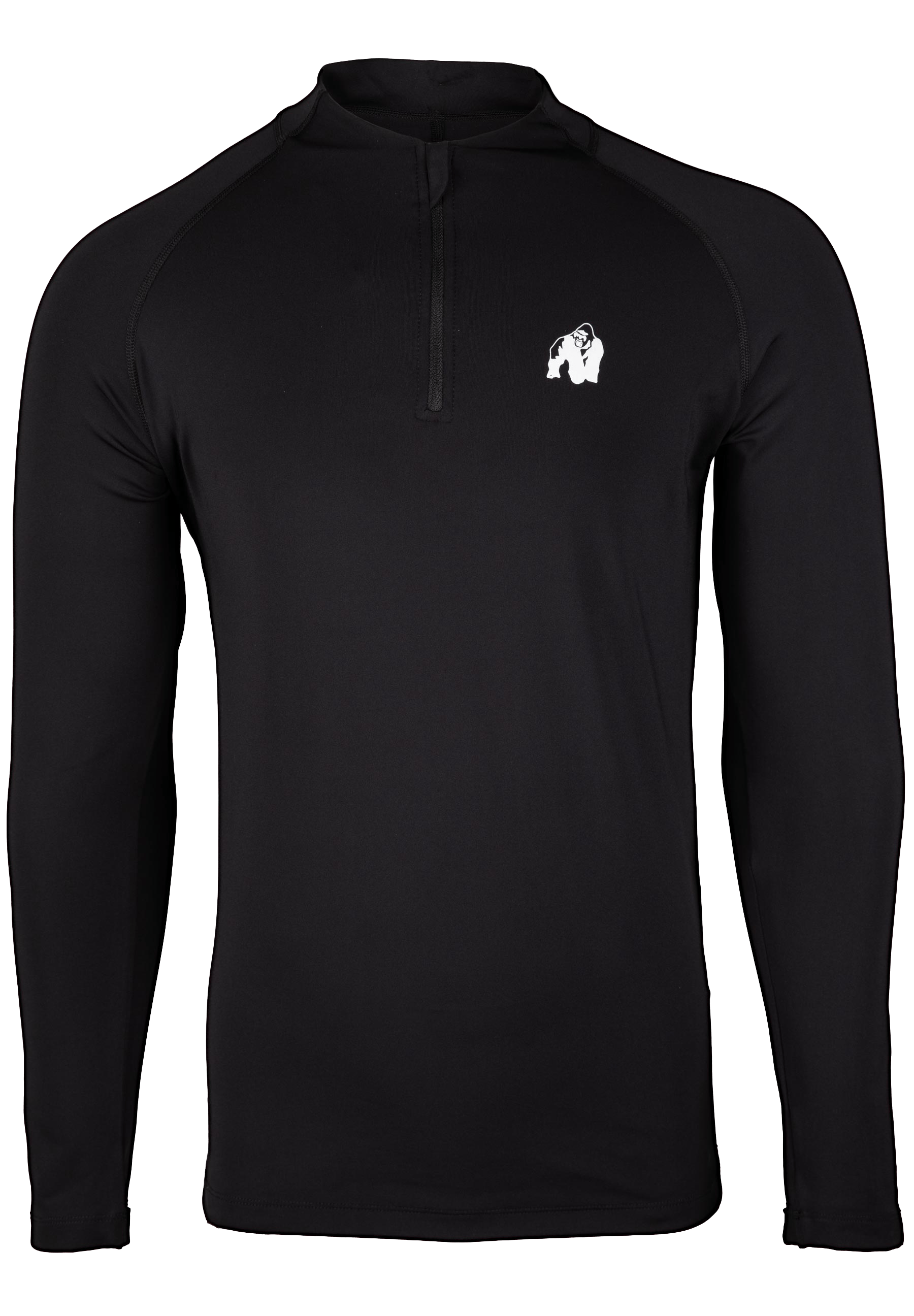 Hamilton Hybrid Long Sleeve - Black - Slim Fit