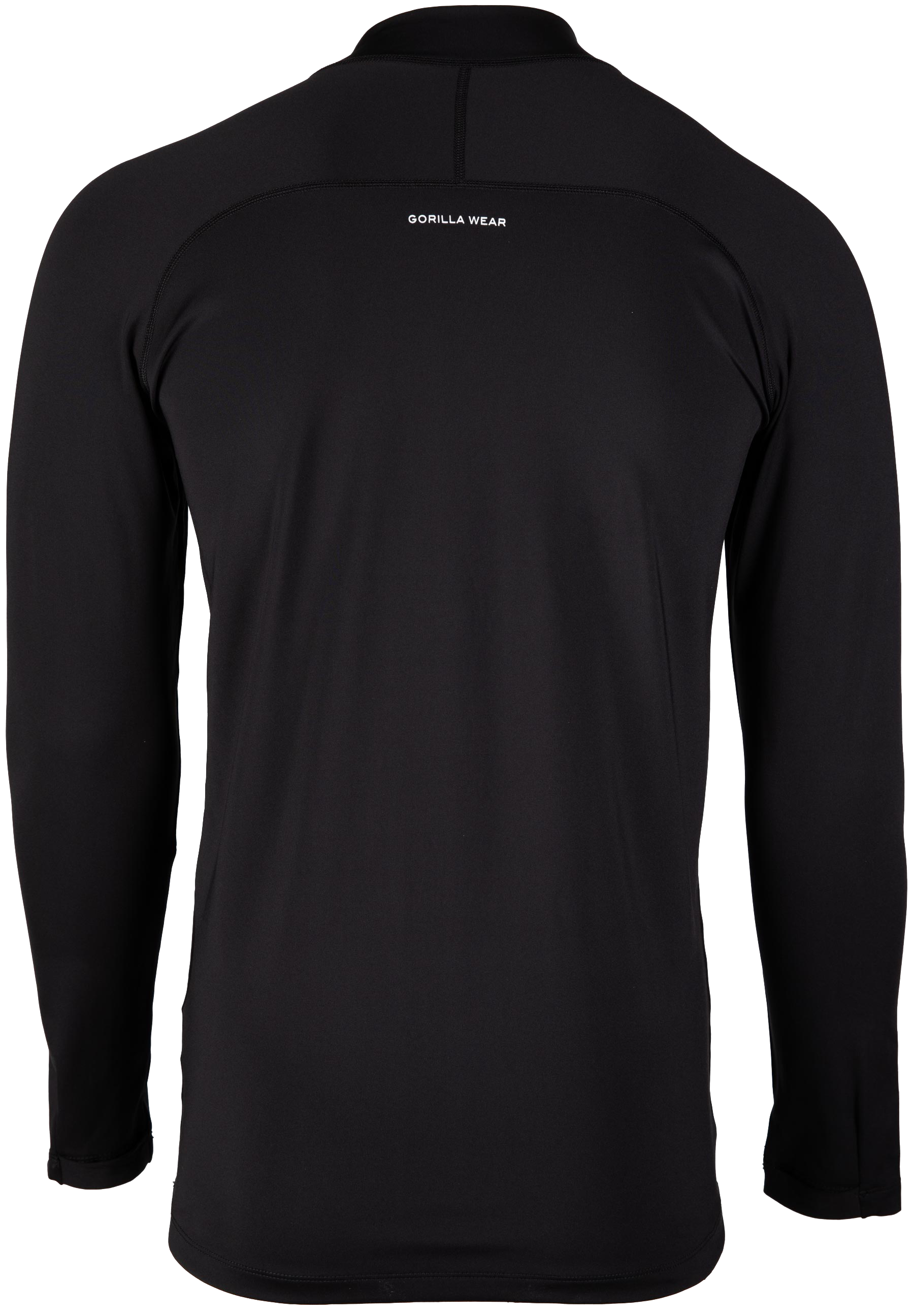 Hamilton Hybrid Long Sleeve - Black - Slim Fit