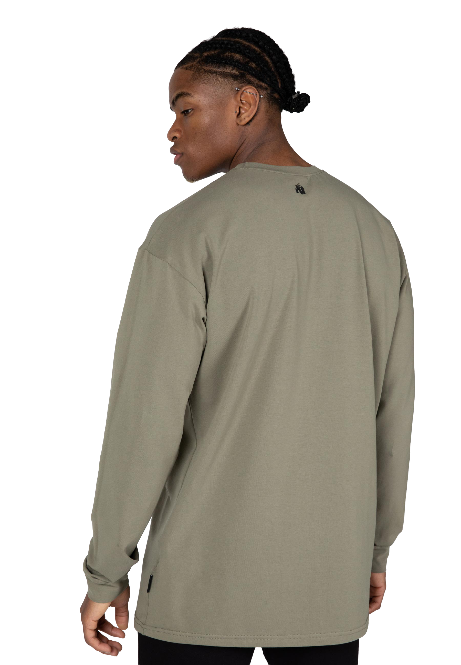 Boise Oversized Long Sleeve - Army Green