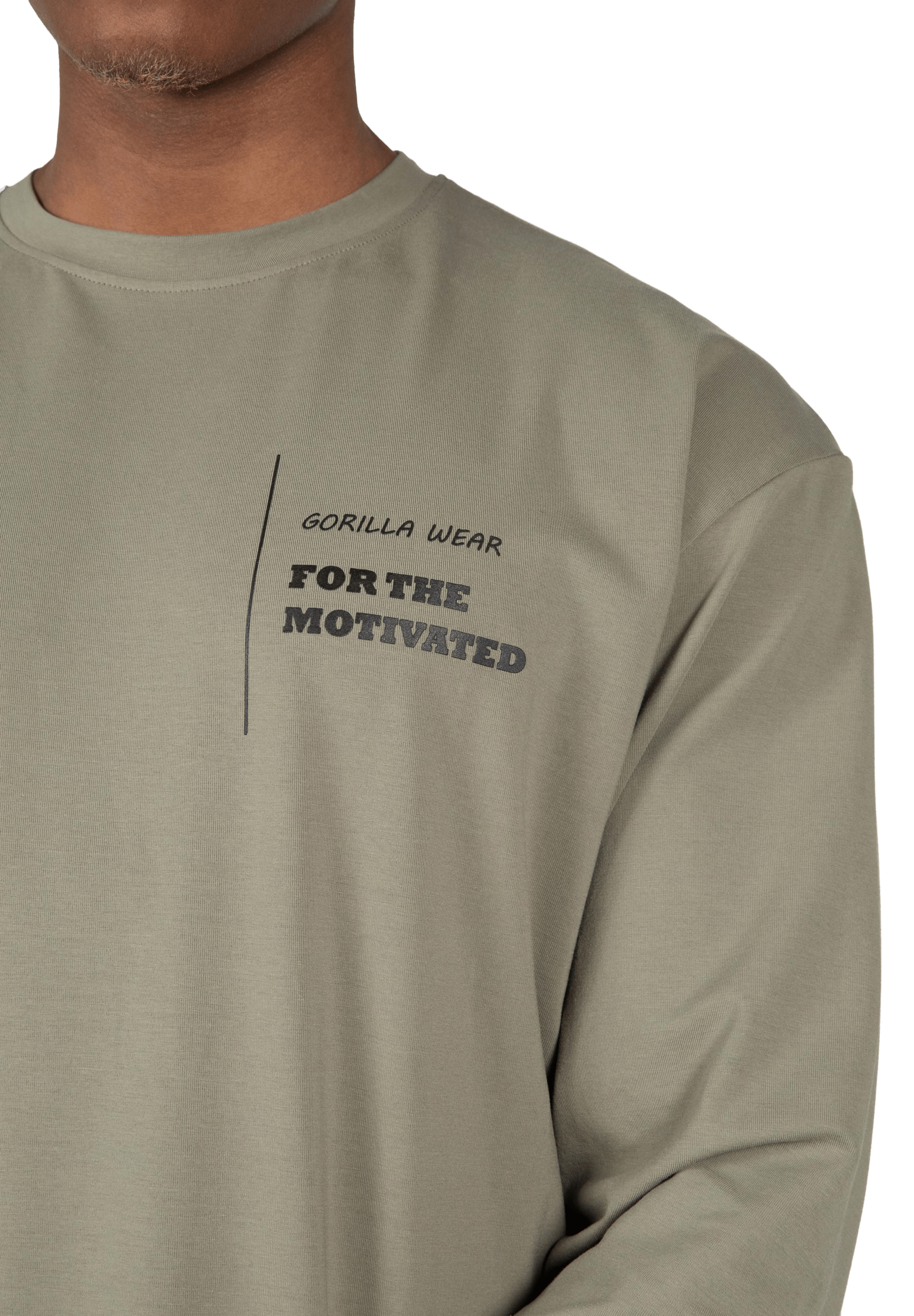 Boise Oversized Long Sleeve - Army Green