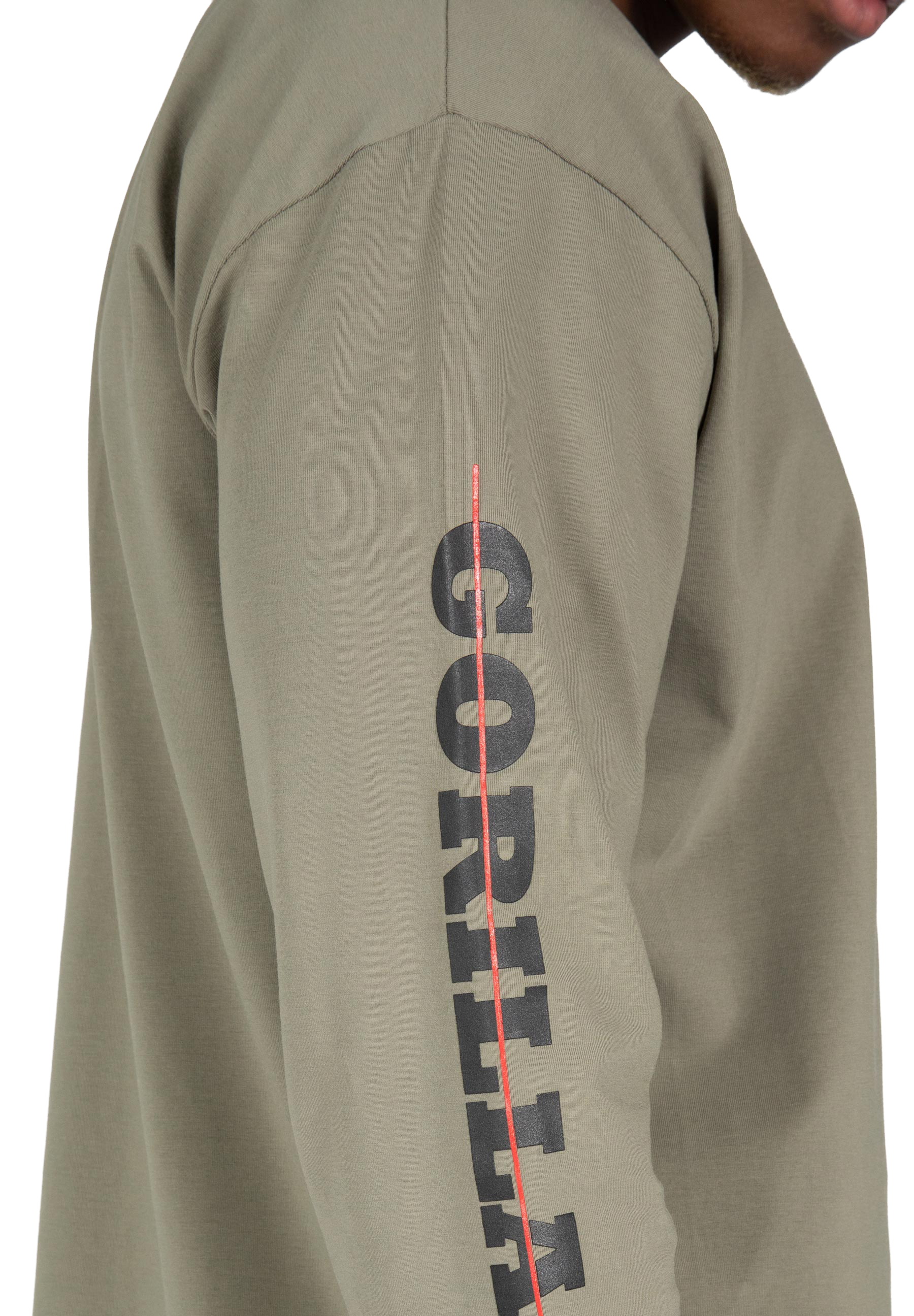Boise Oversized Long Sleeve - Army Green