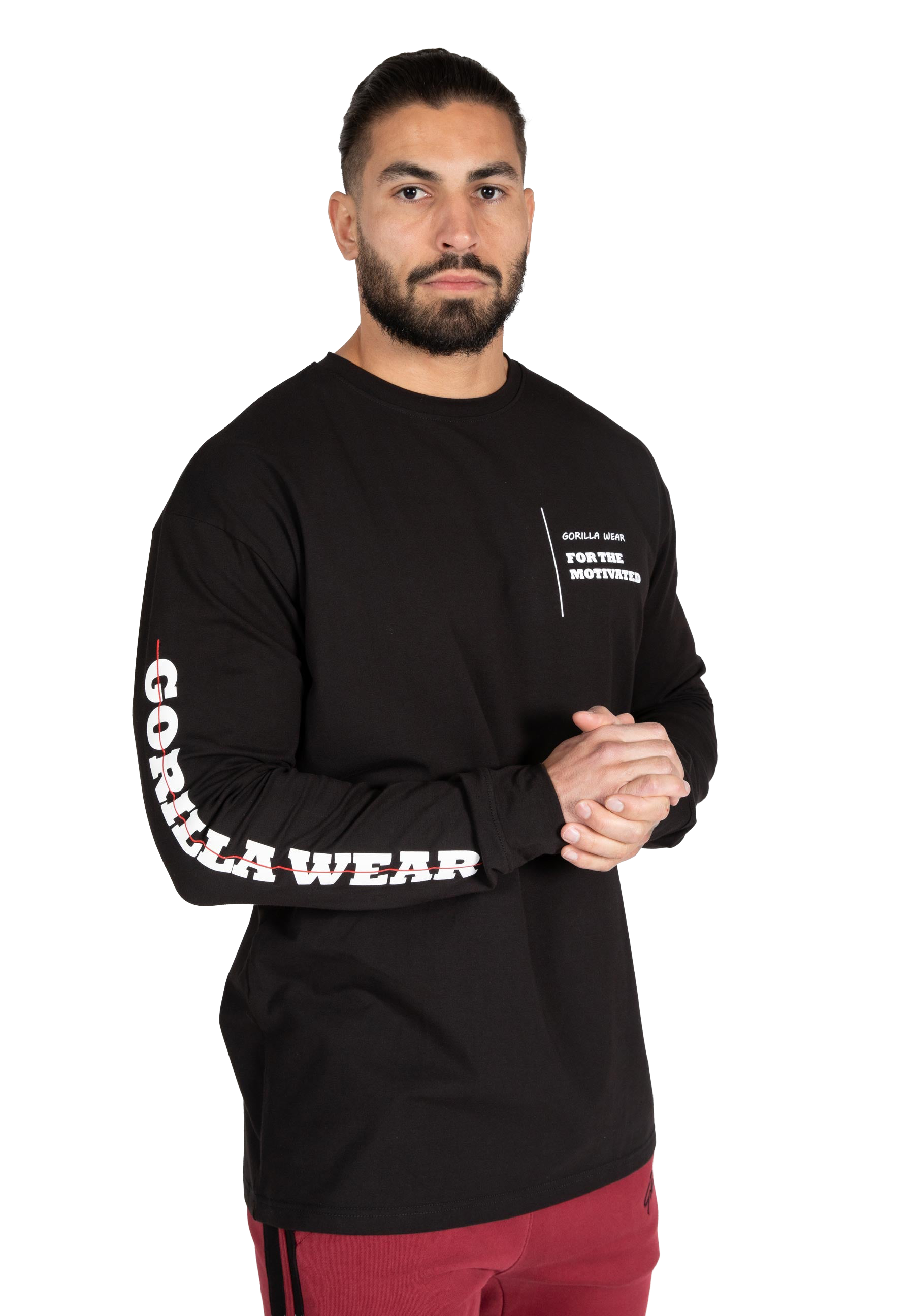 Boise Oversized Long Sleeve - Black