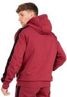 Banks Oversized Hoodie - Burgundy Red/Black