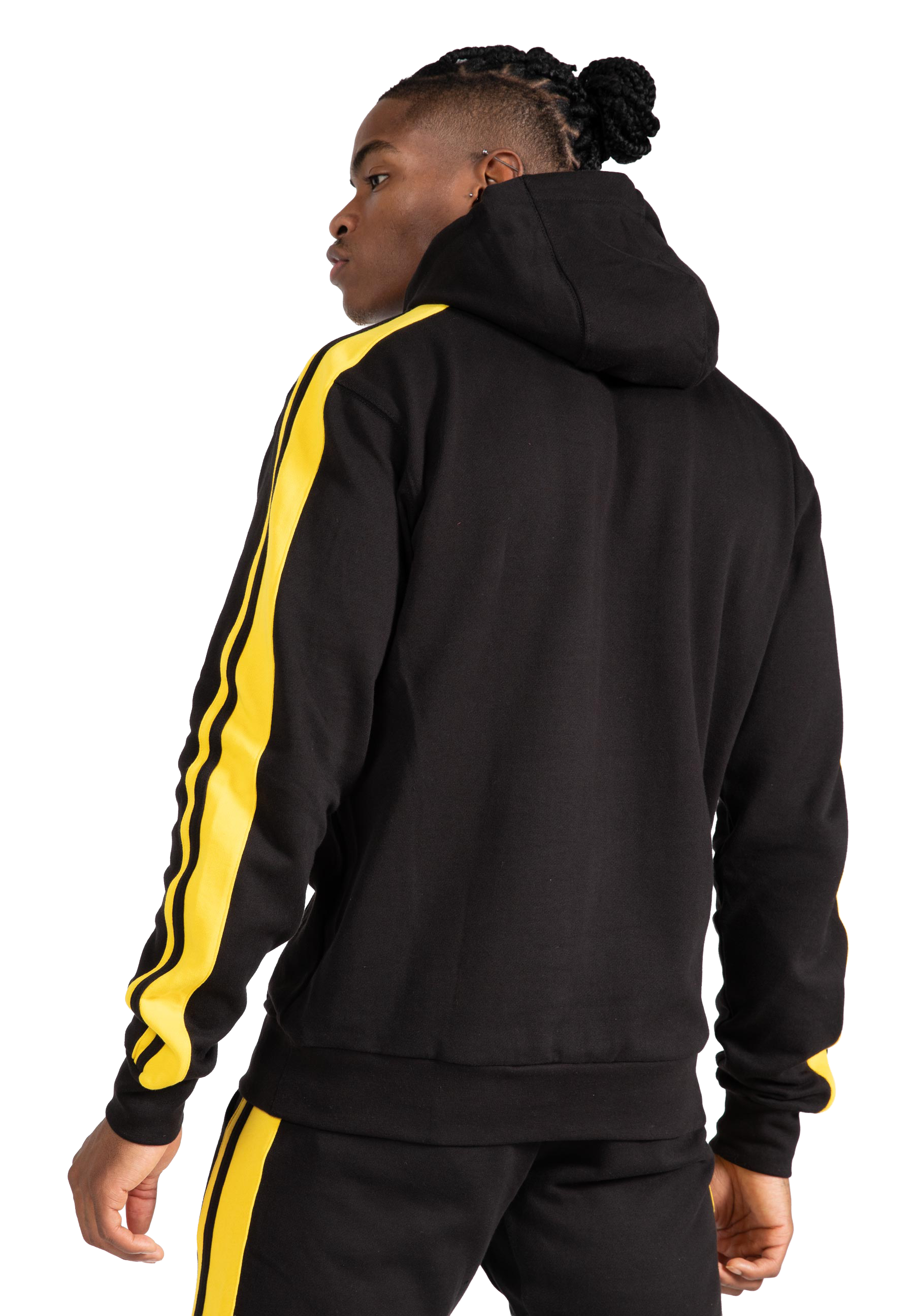 Banks Oversized Hoodie - Black/Yellow