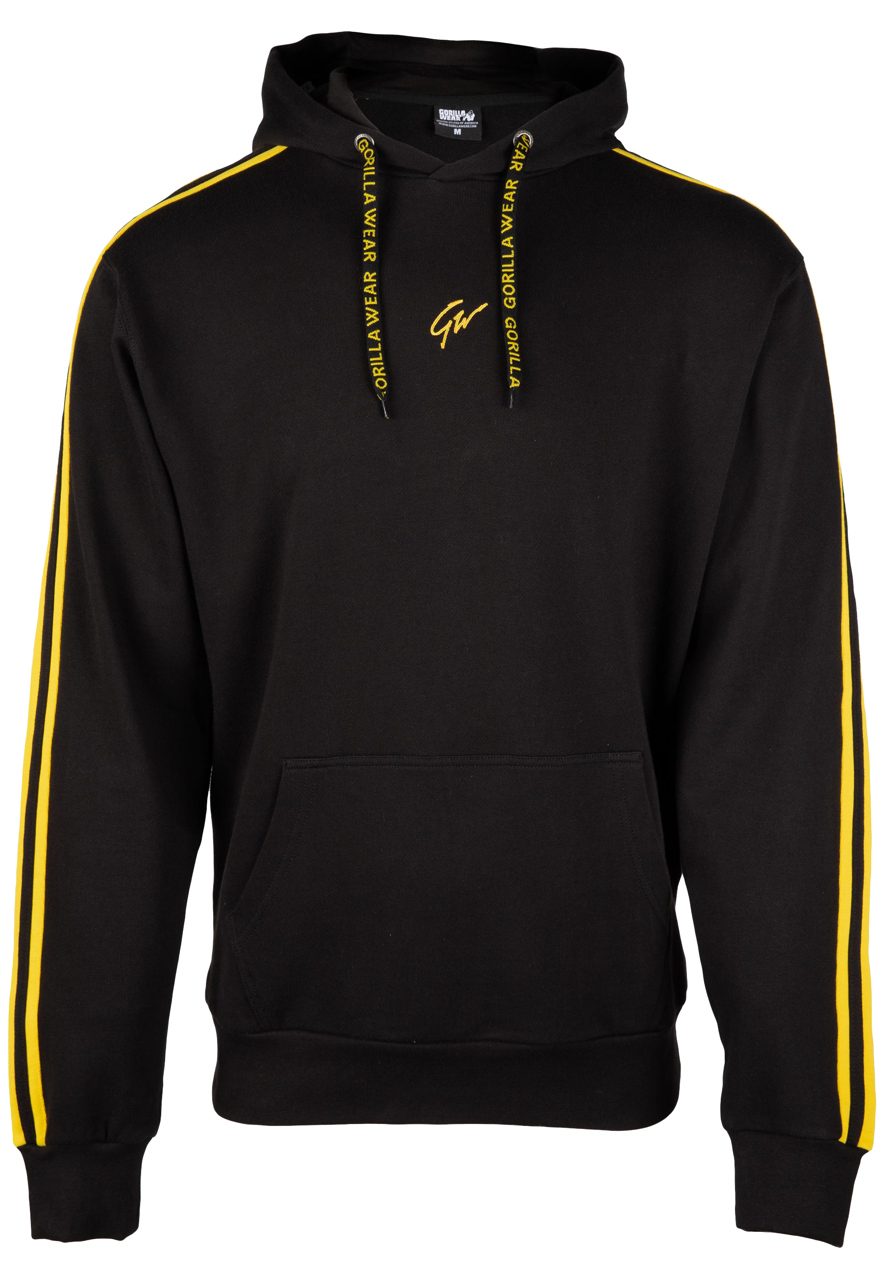 Banks Oversized Hoodie - Black/Yellow