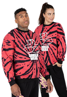 Legacy Oversized Sweatshirt - Red/Black