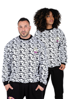 Legacy Oversized Sweatshirt - White/Black