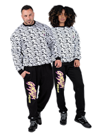 Legacy Oversized Sweatshirt - White/Black
