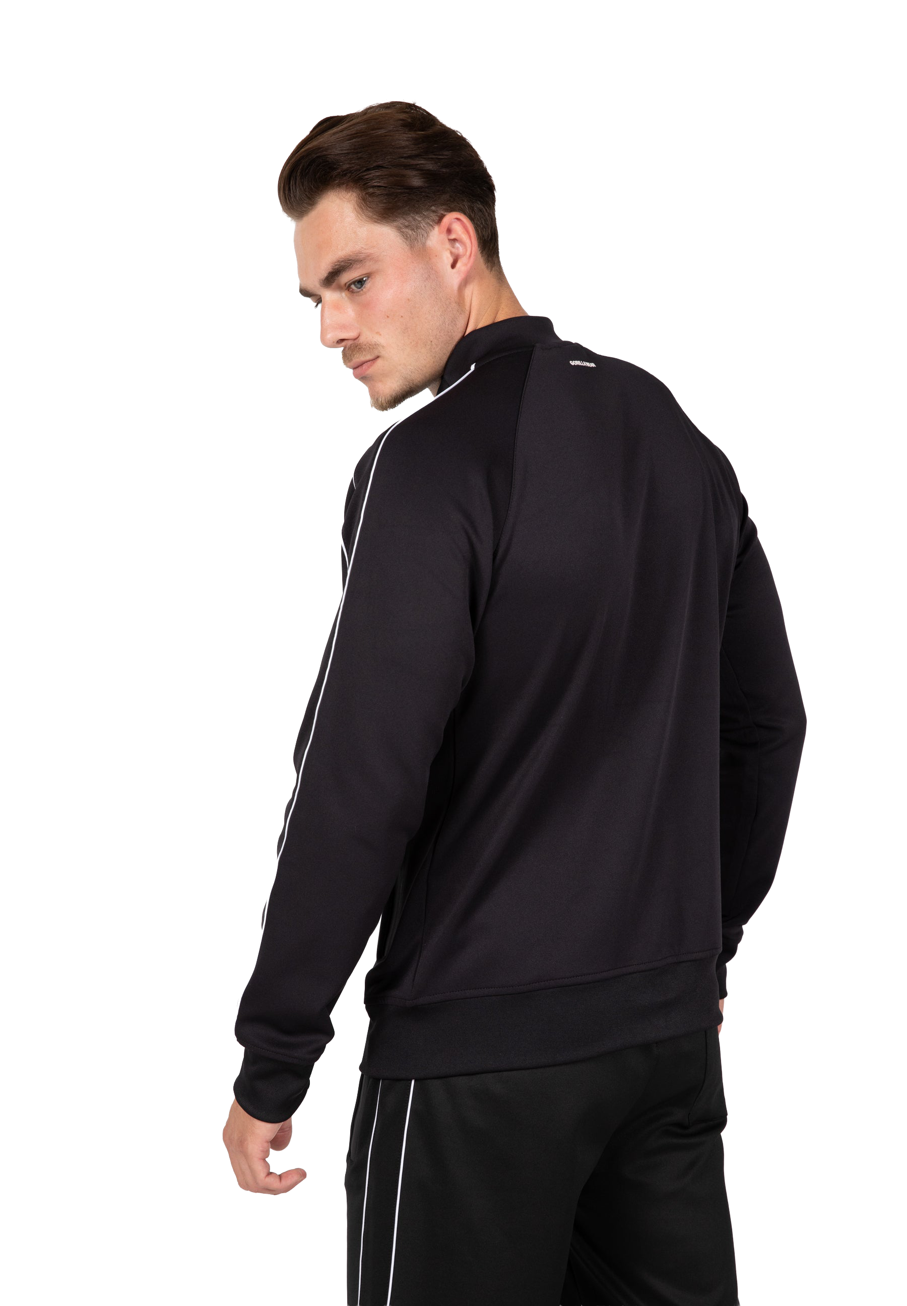 Wenden Track Jacket - Black/White