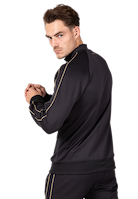 Wenden Track Jacket - Black/Gold