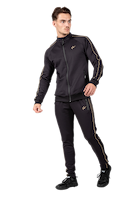Wenden Track Jacket - Black/Gold