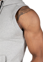 Lincoln Sleeveless Hoodie - Gray