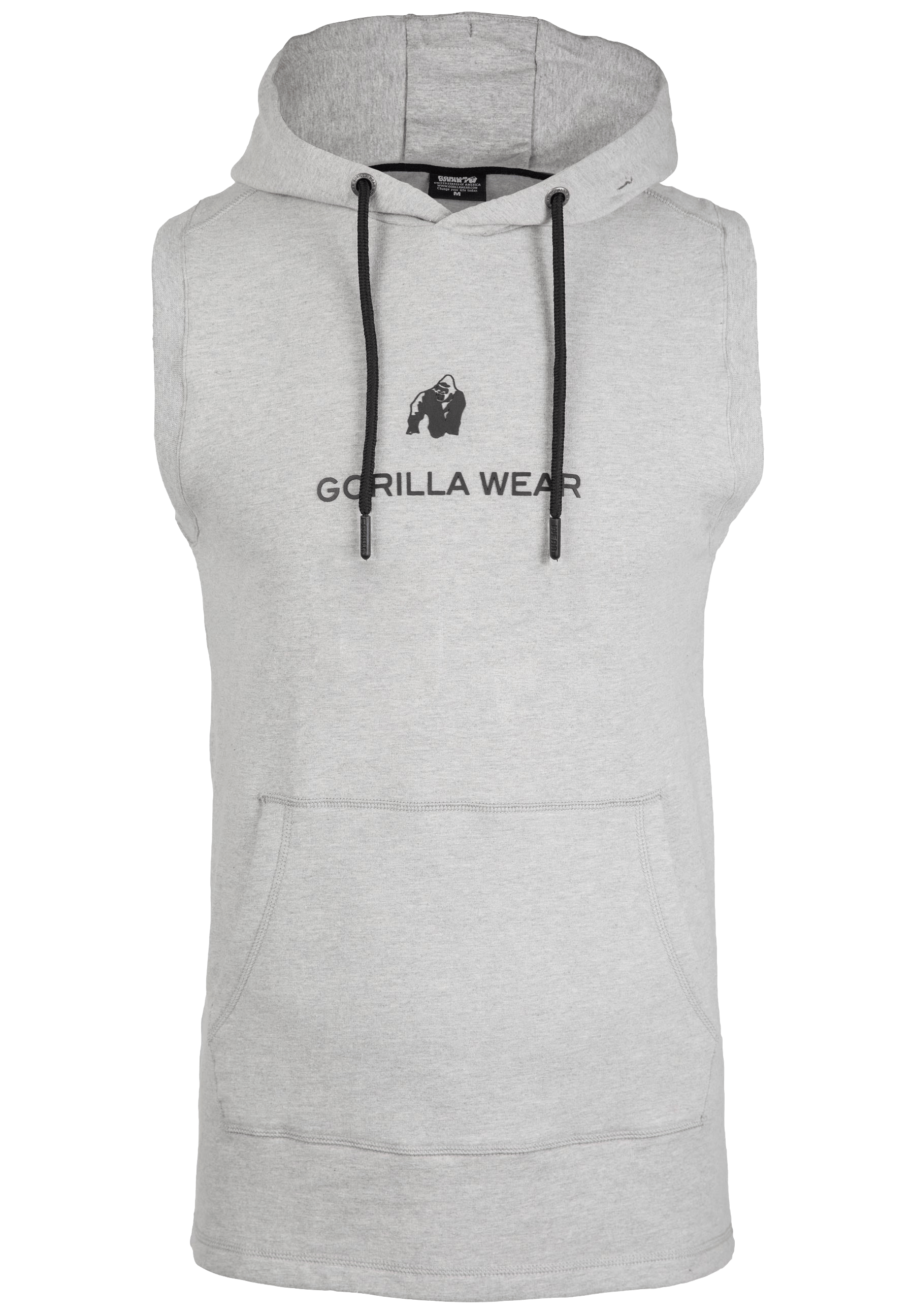 Lincoln Sleeveless Hoodie - Gray