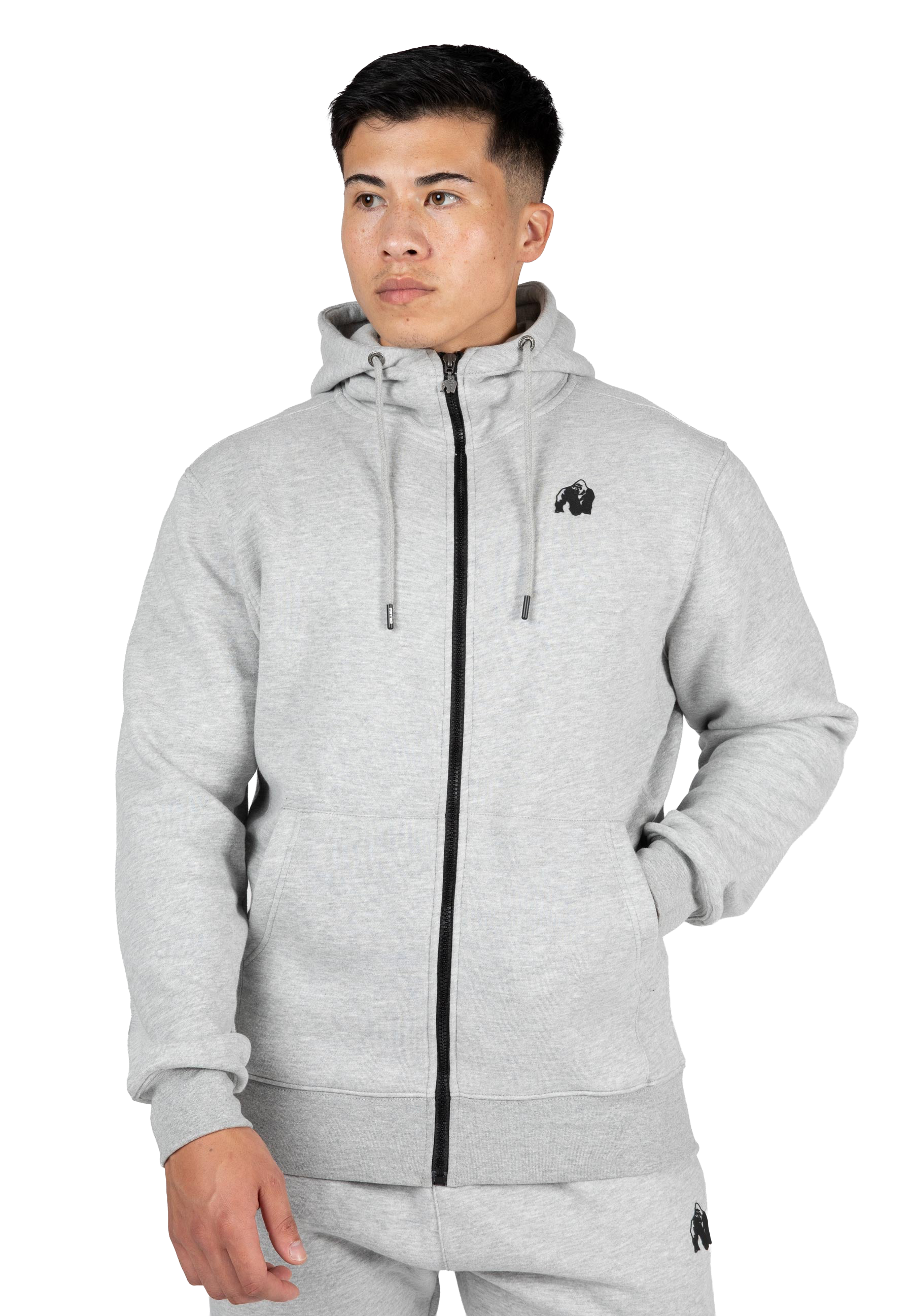 Kennewick Zipped Hoodie - Gray