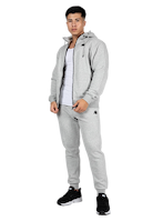 Kennewick Zipped Hoodie - Gray