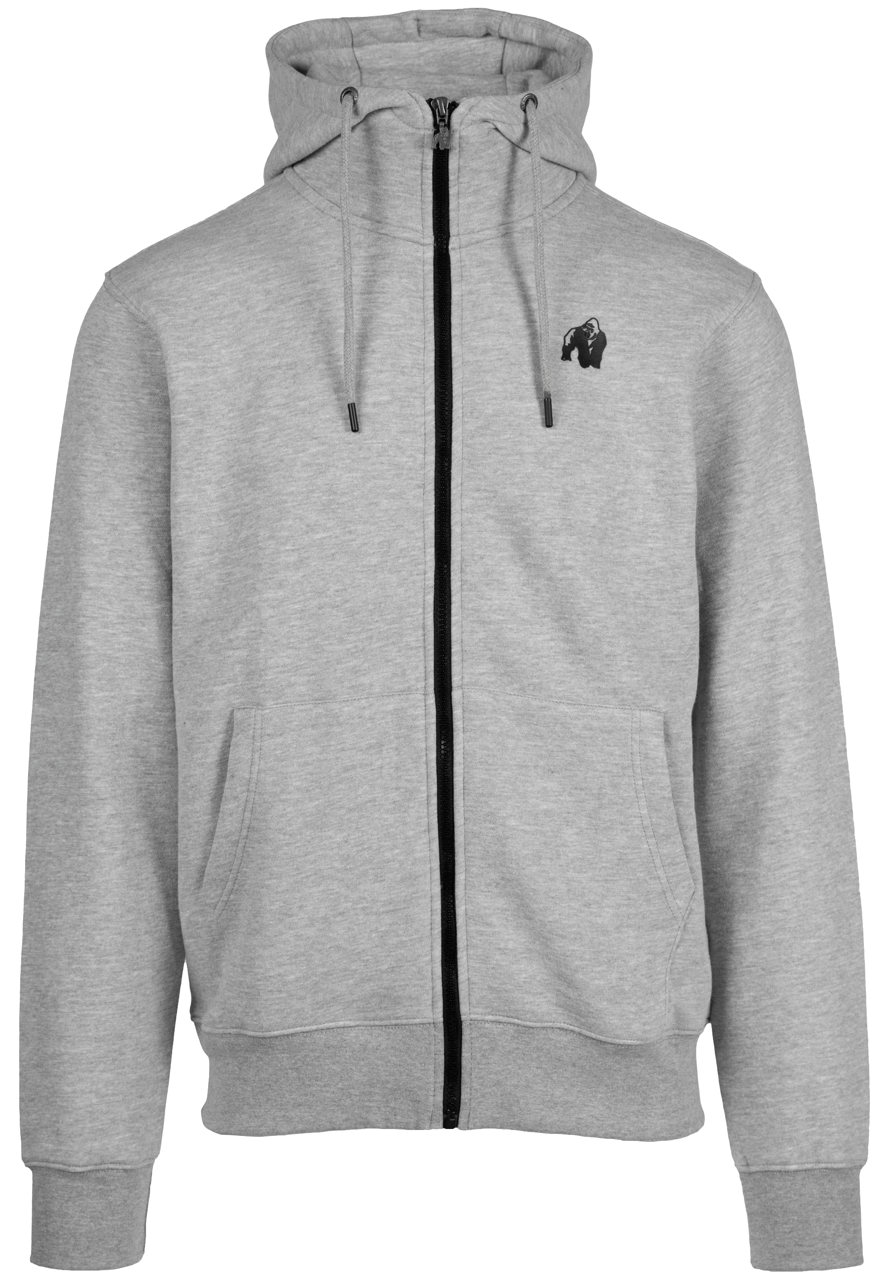 Kennewick Zipped Hoodie - Gray