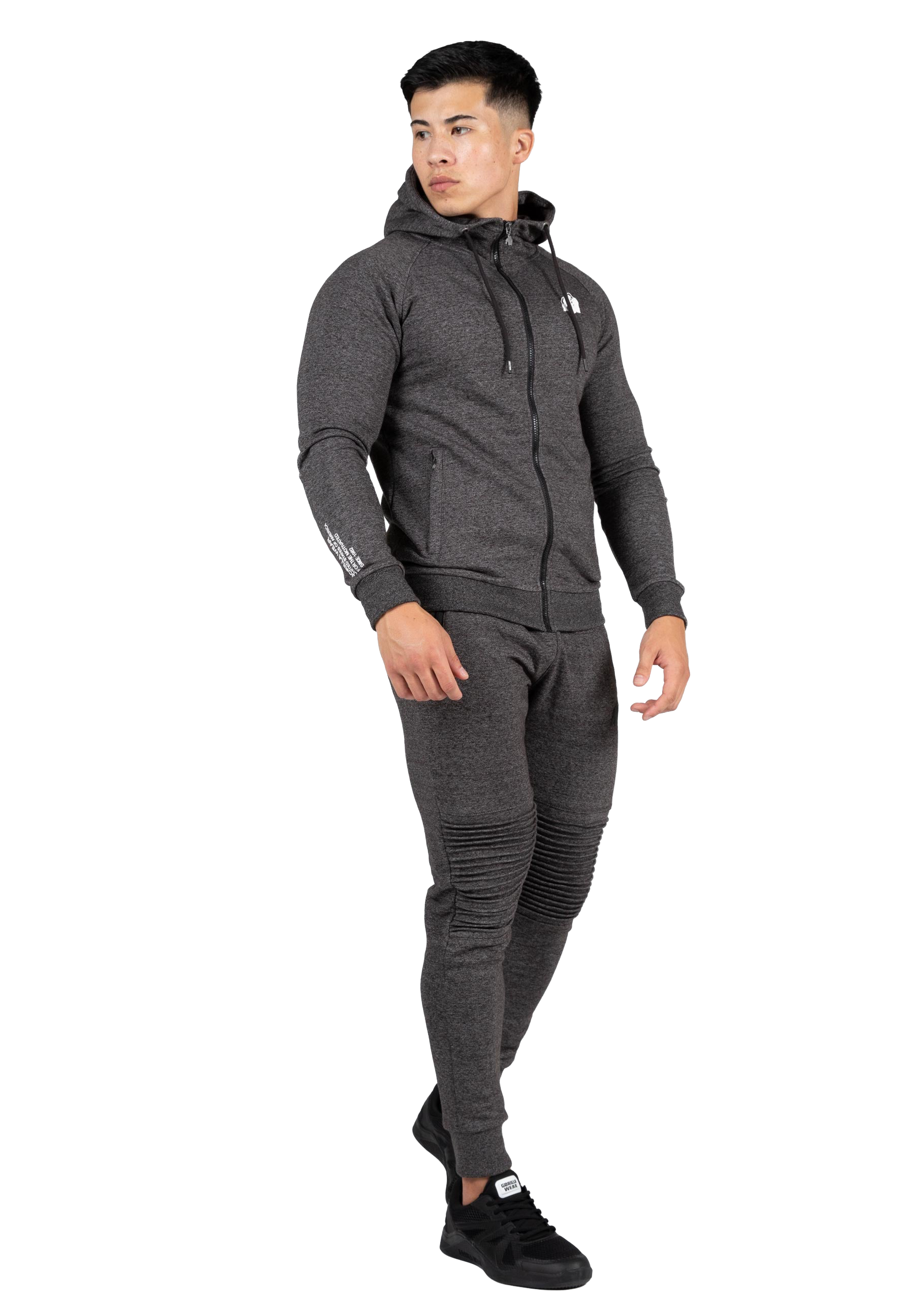 Payette Zipped Hoodie - Gray