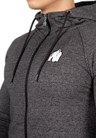 Payette Zipped Hoodie - Gray