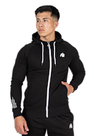 Payette Zipped Hoodie - Black