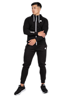 Payette Zipped Hoodie - Black