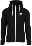 Payette Zipped Hoodie - Black