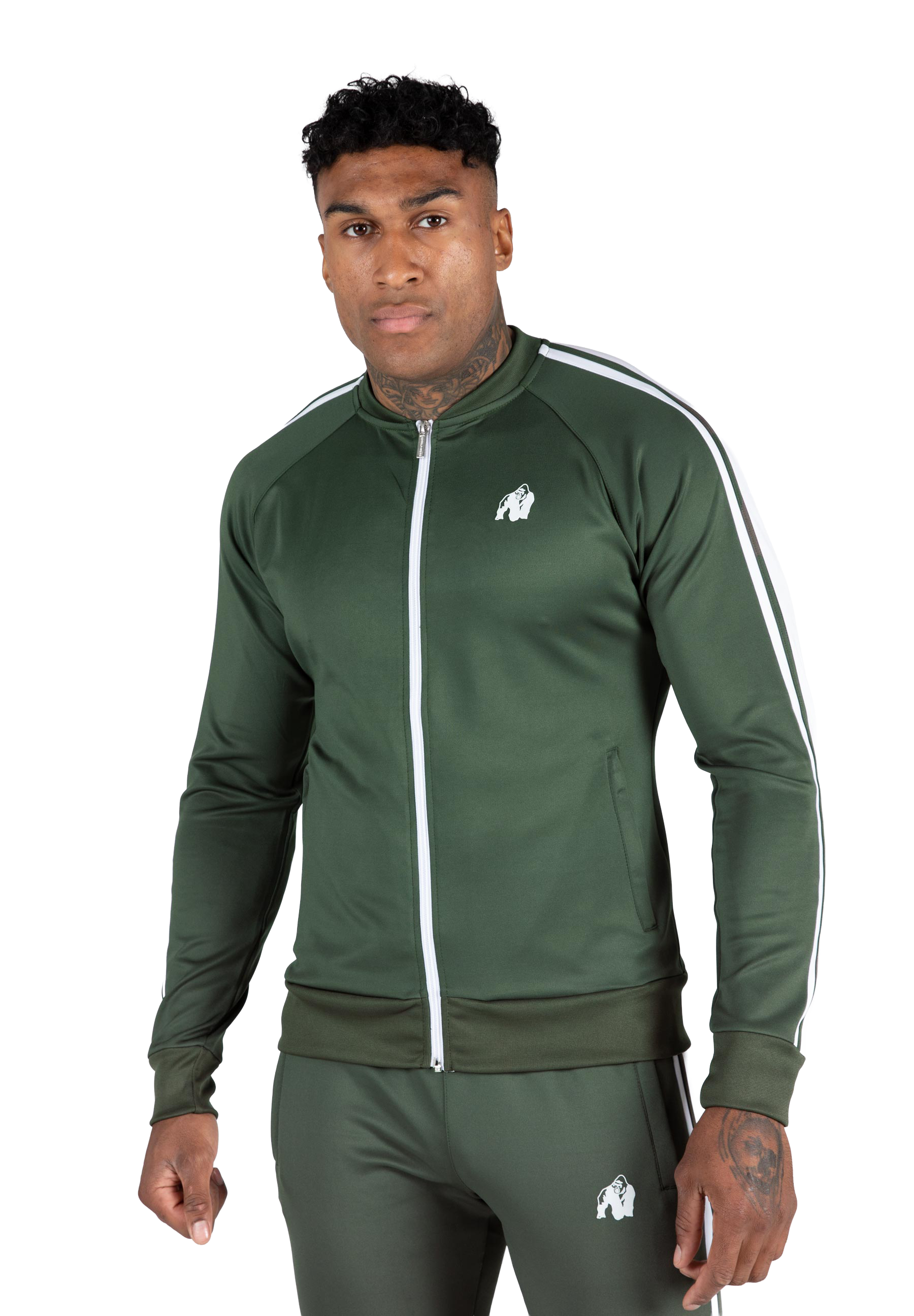 Riverside Track Jacket - Green