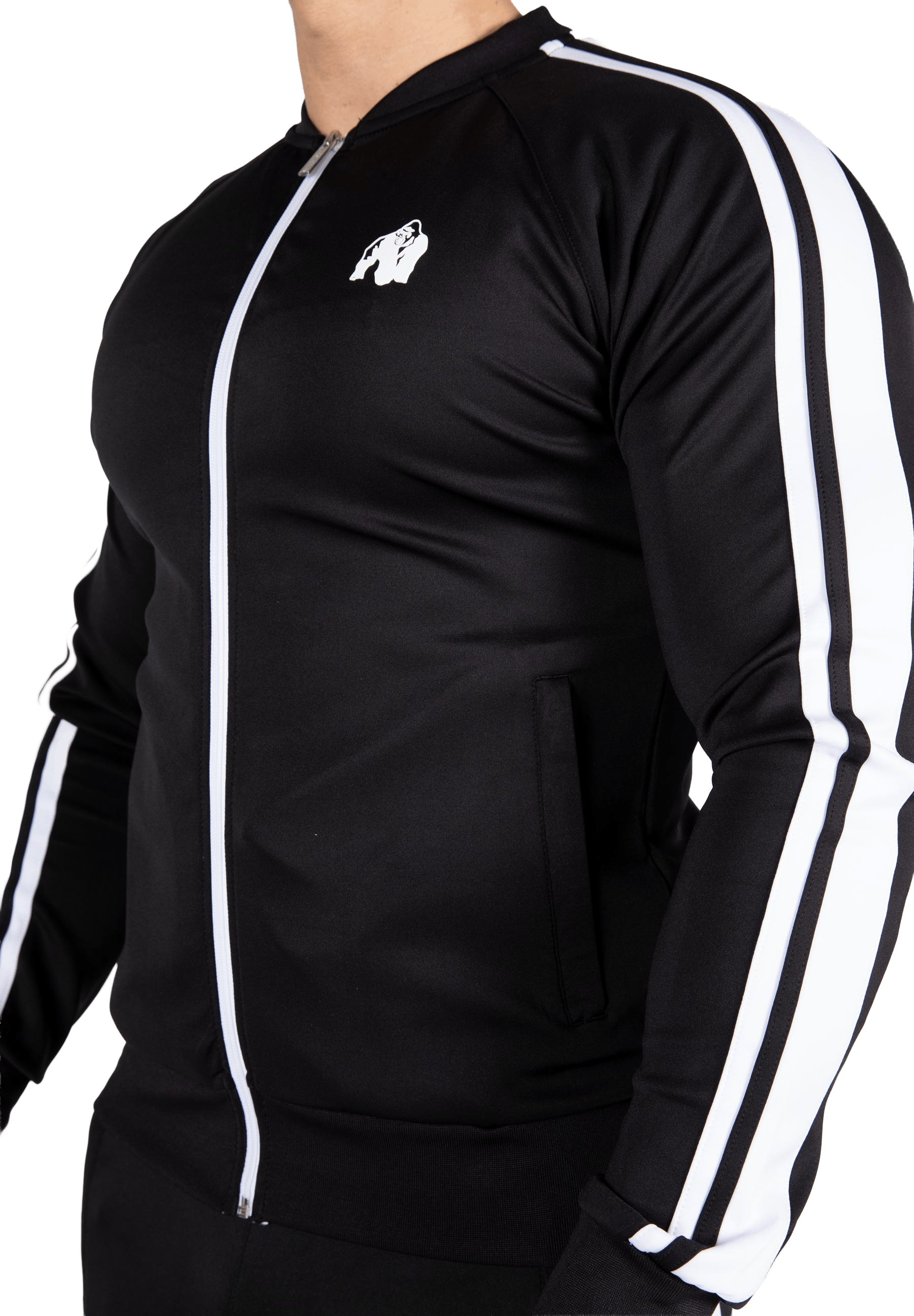 Riverside Track Jacket - Black