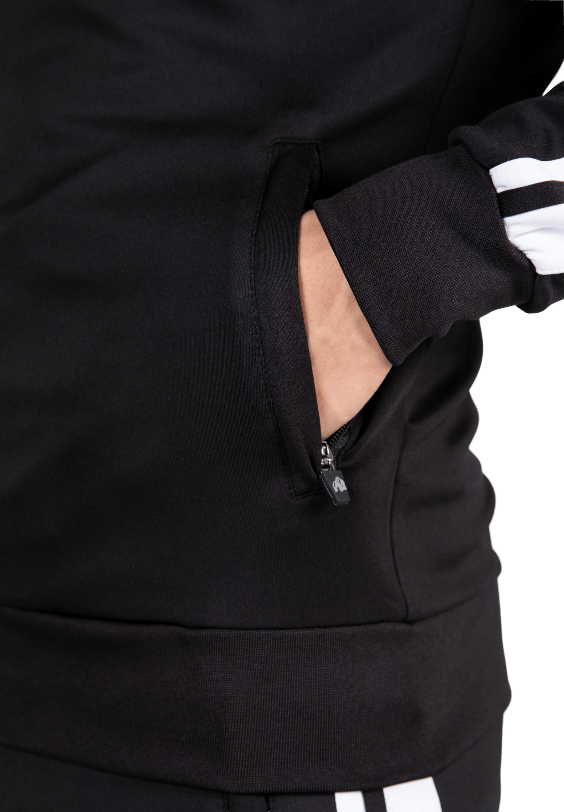 Riverside Track Jacket - Black