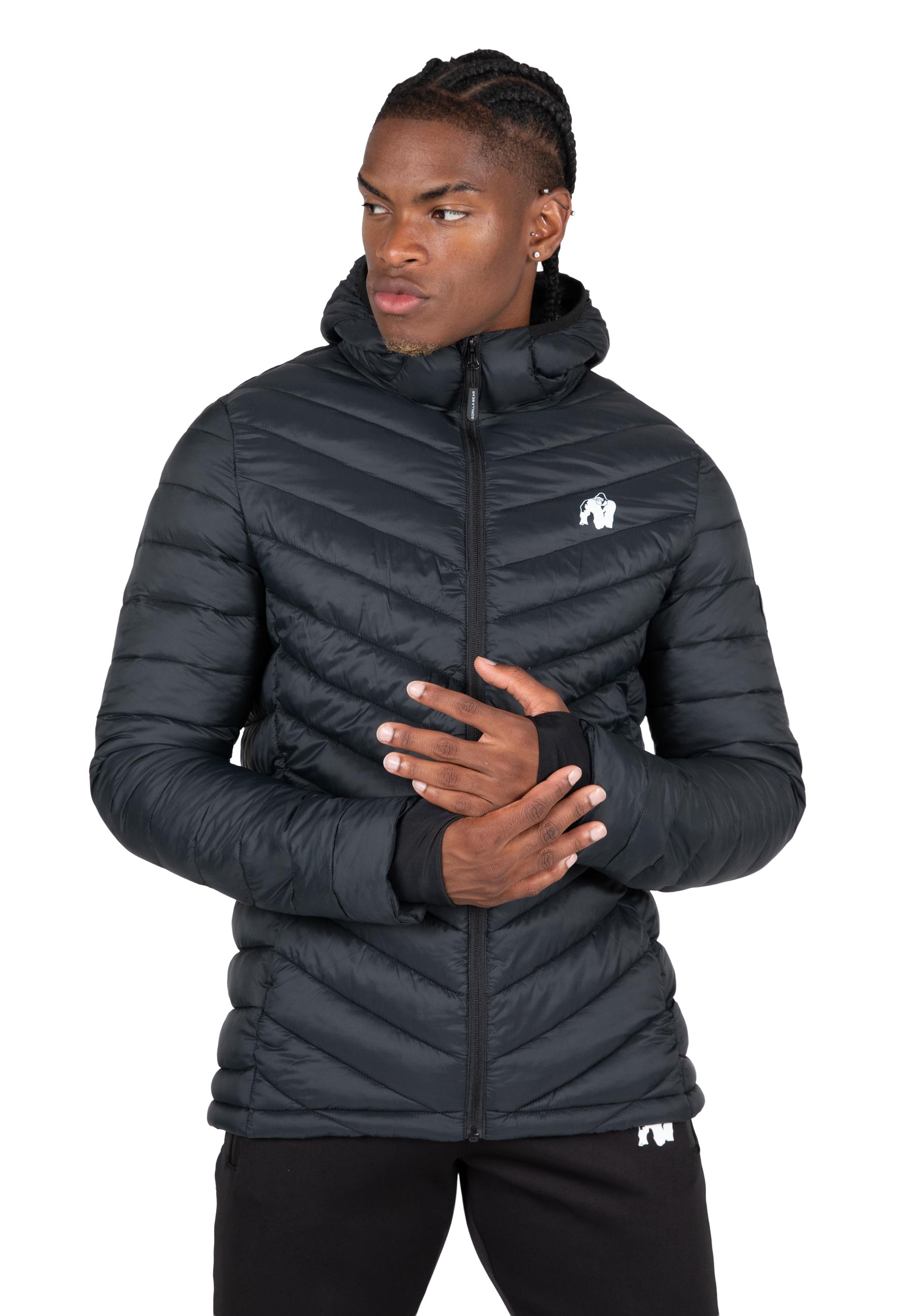 Osborn Puffer Jacket - Black