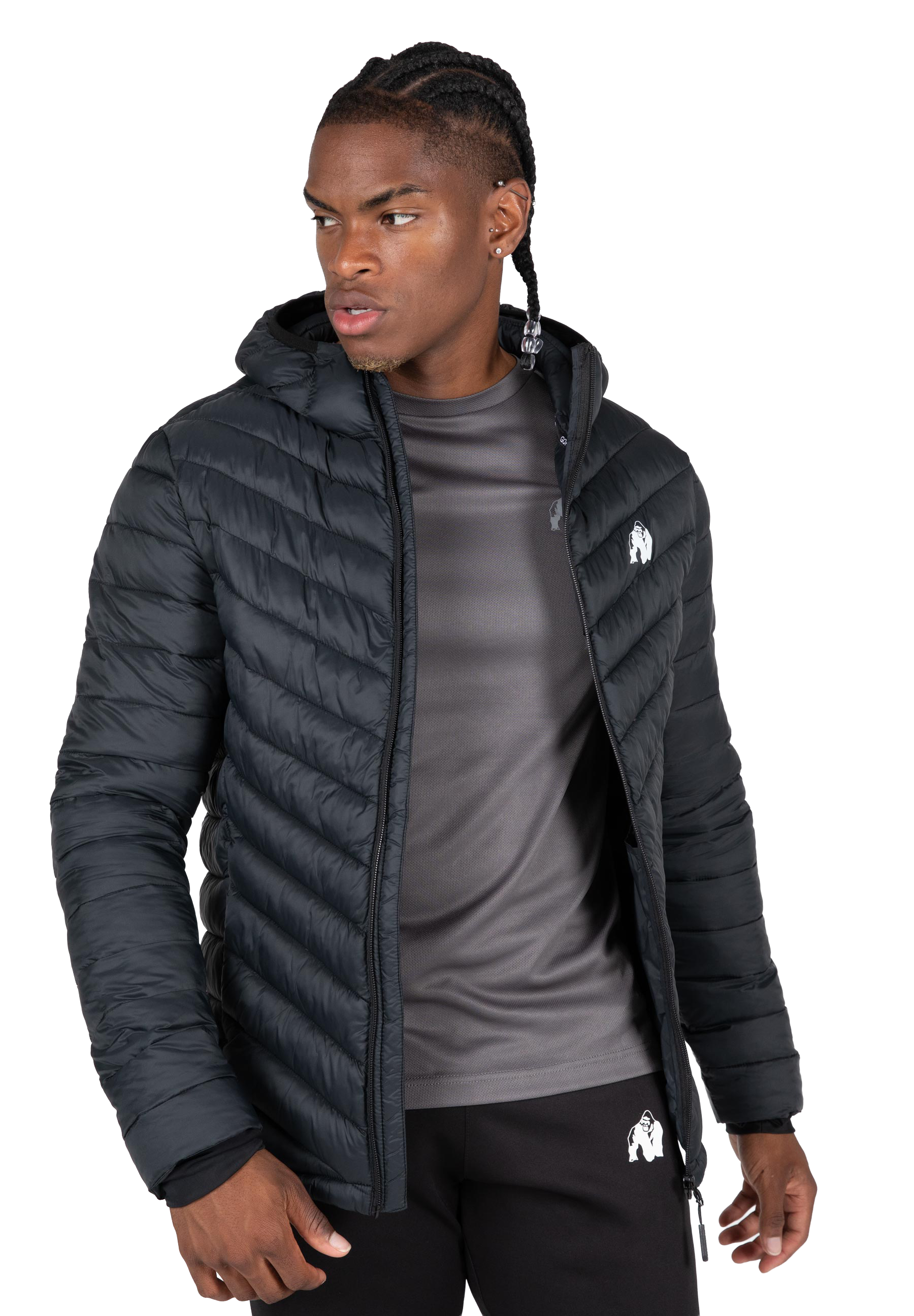 Osborn Puffer Jacket - Black