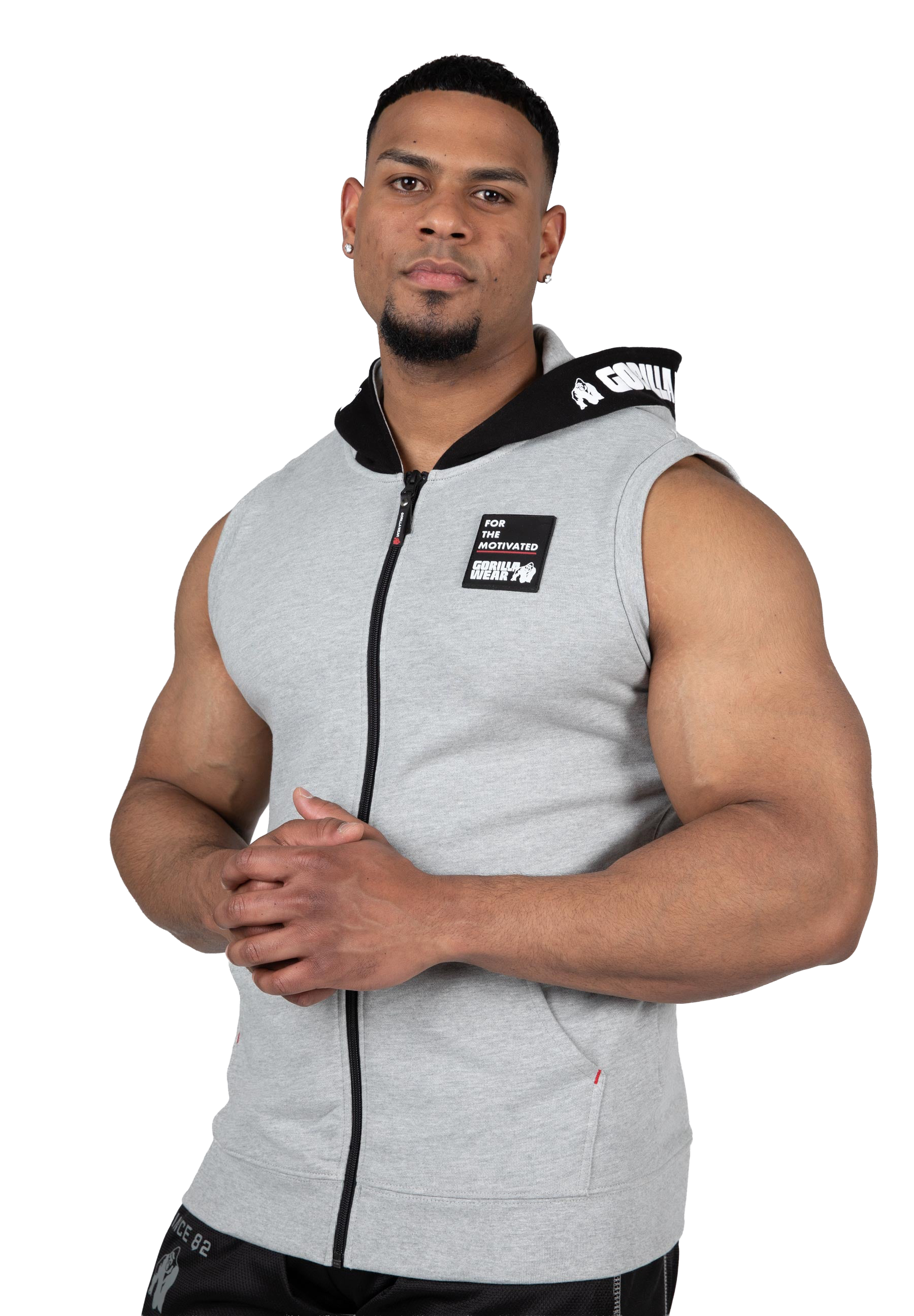 Milwaukee S/L Zipped Hoodie - Gray Melange