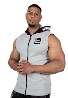 Milwaukee S/L Zipped Hoodie - Gray Melange
