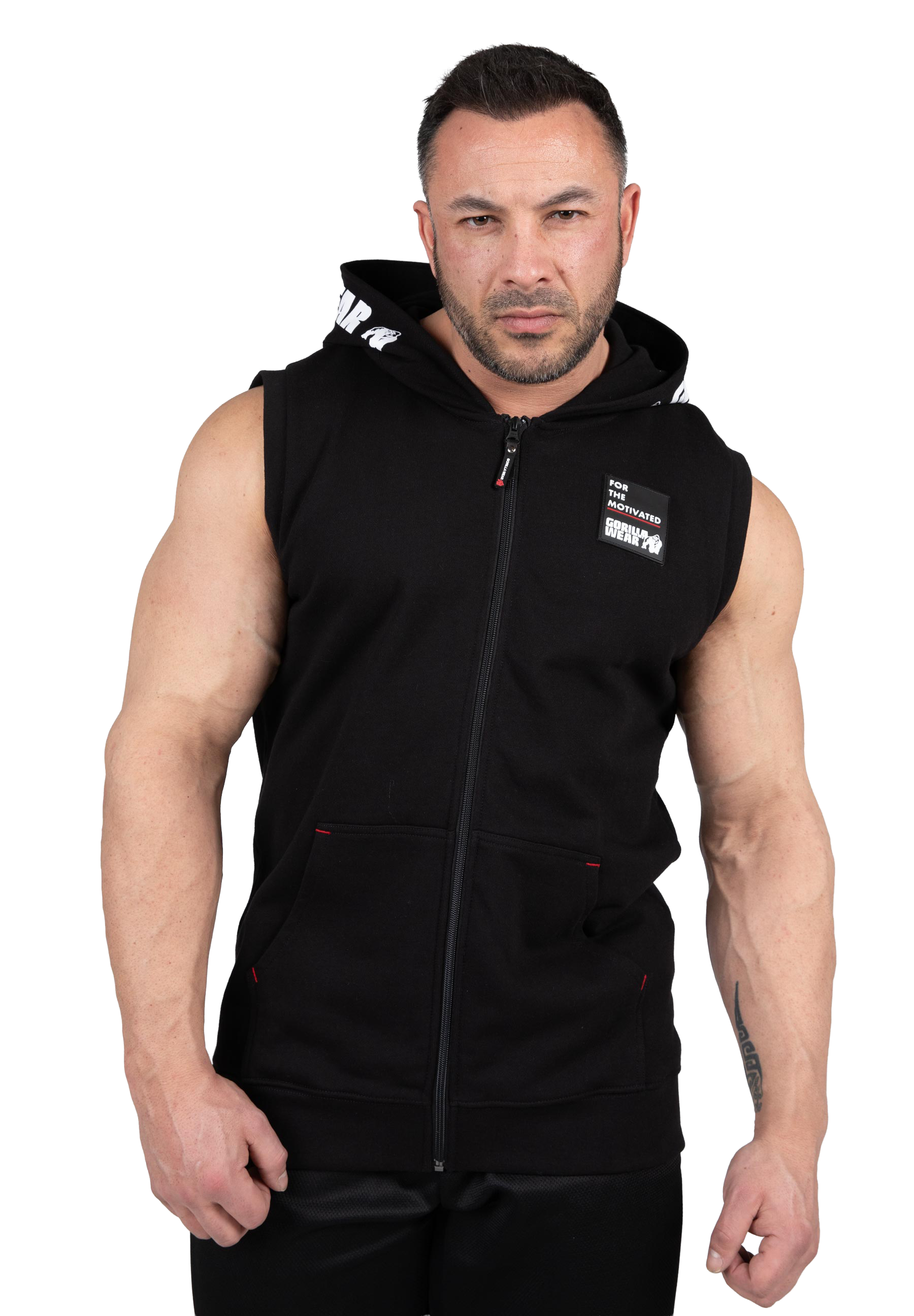 Milwaukee S/L Zipped Hoodie - Black