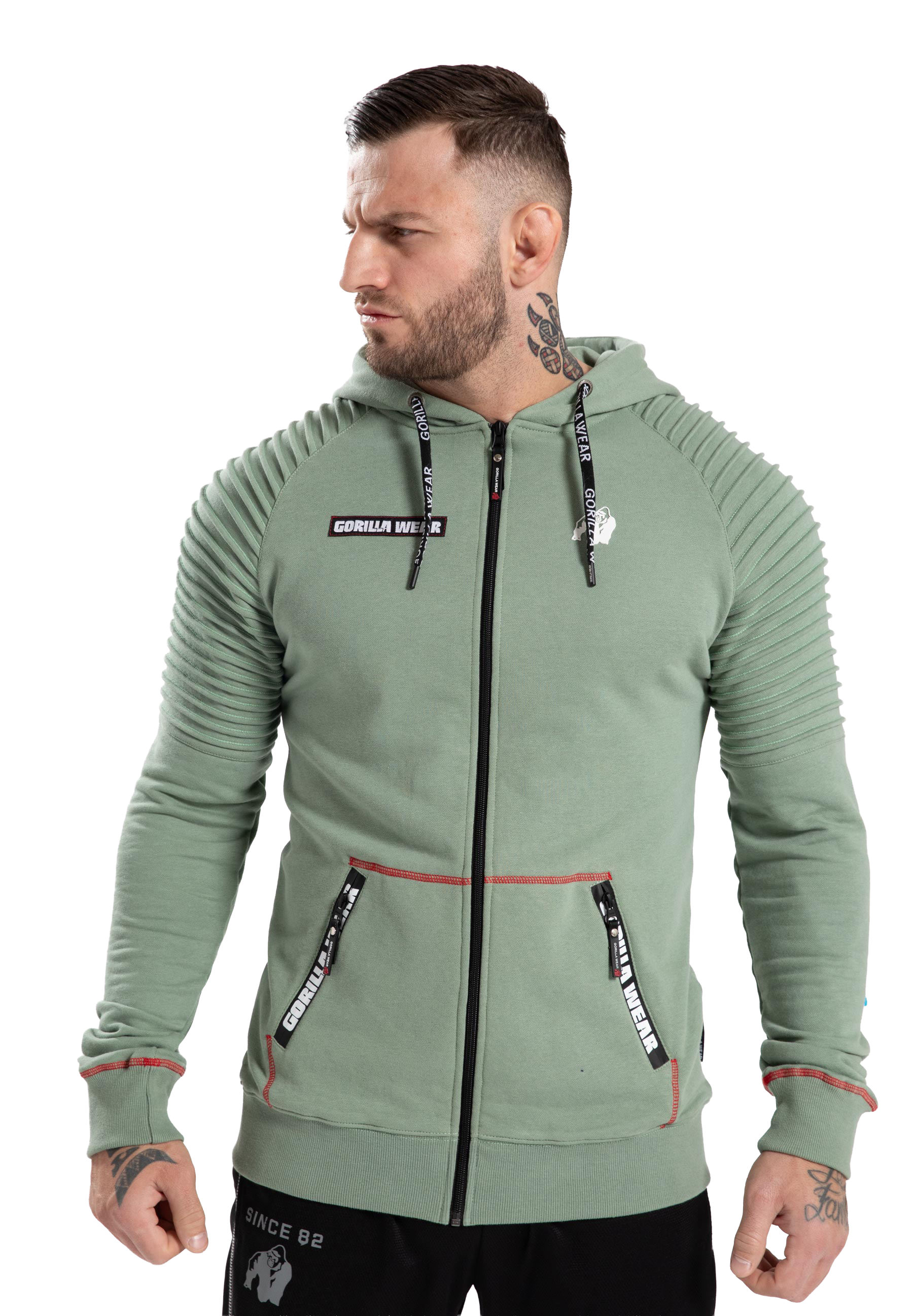 Georgia Zipped Hoodie - Green Bay