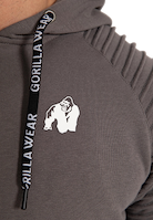 Georgia Zipped Hoodie - Gray