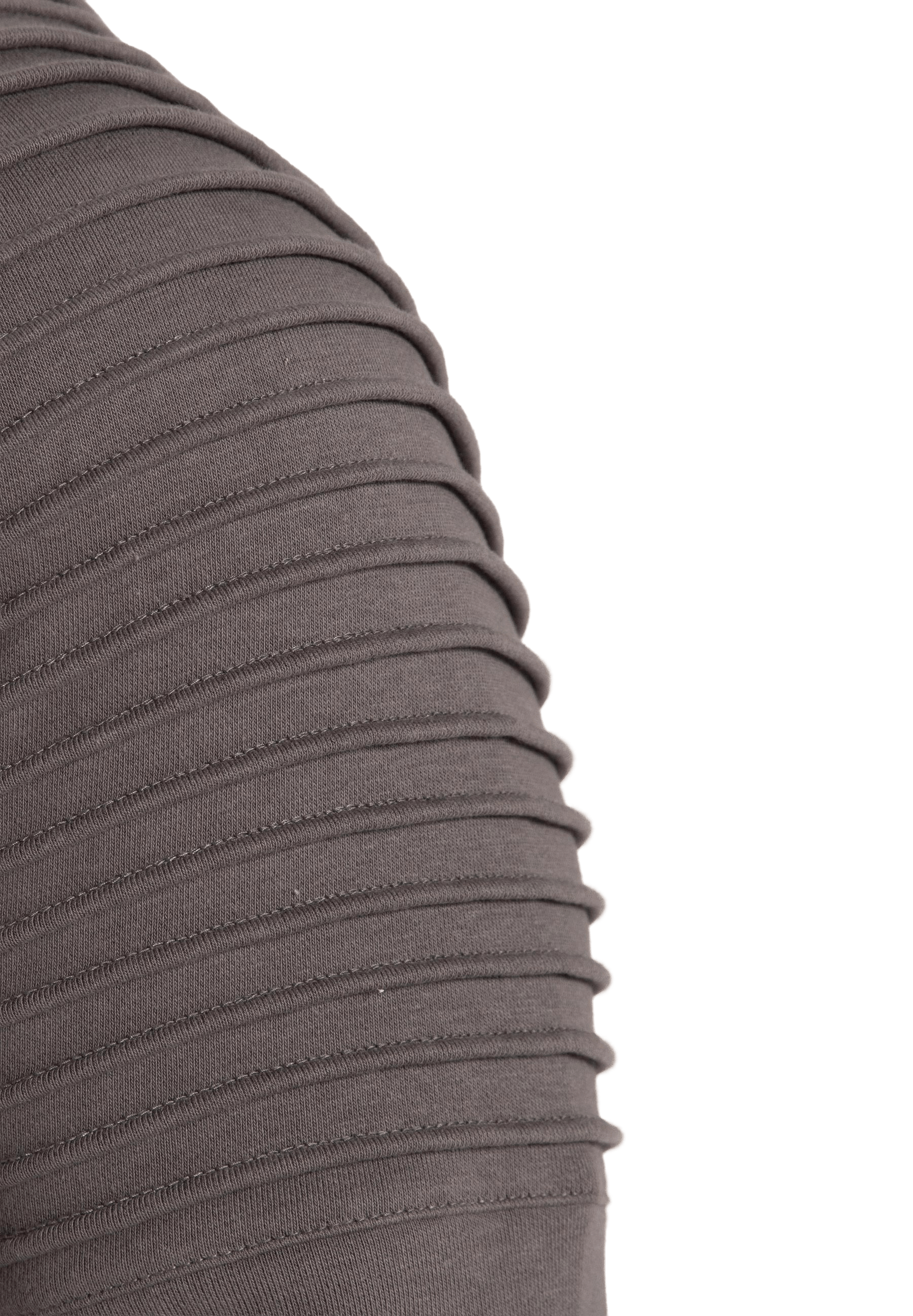 Georgia Zipped Hoodie - Gray