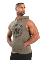 Marshall Sleeveless Hoodie - Army Green