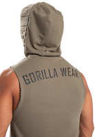 Marshall Sleeveless Hoodie - Army Green