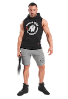 Marshall Sleeveless Hoodie - Black