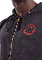 Silverdale Sleeveless Hoodie- Black